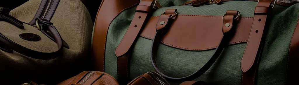 Leather Duffle bag